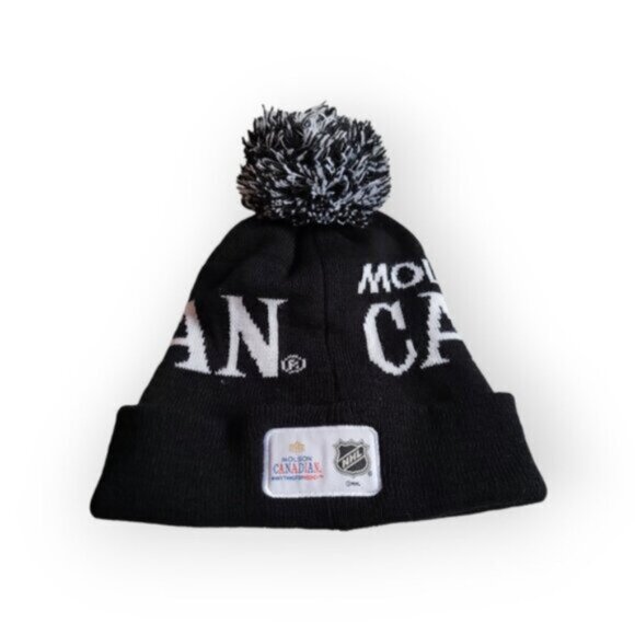 Oilers NHL  Molson Canadian Winter Toque Hat Adult Sz - Picture 2 of 8